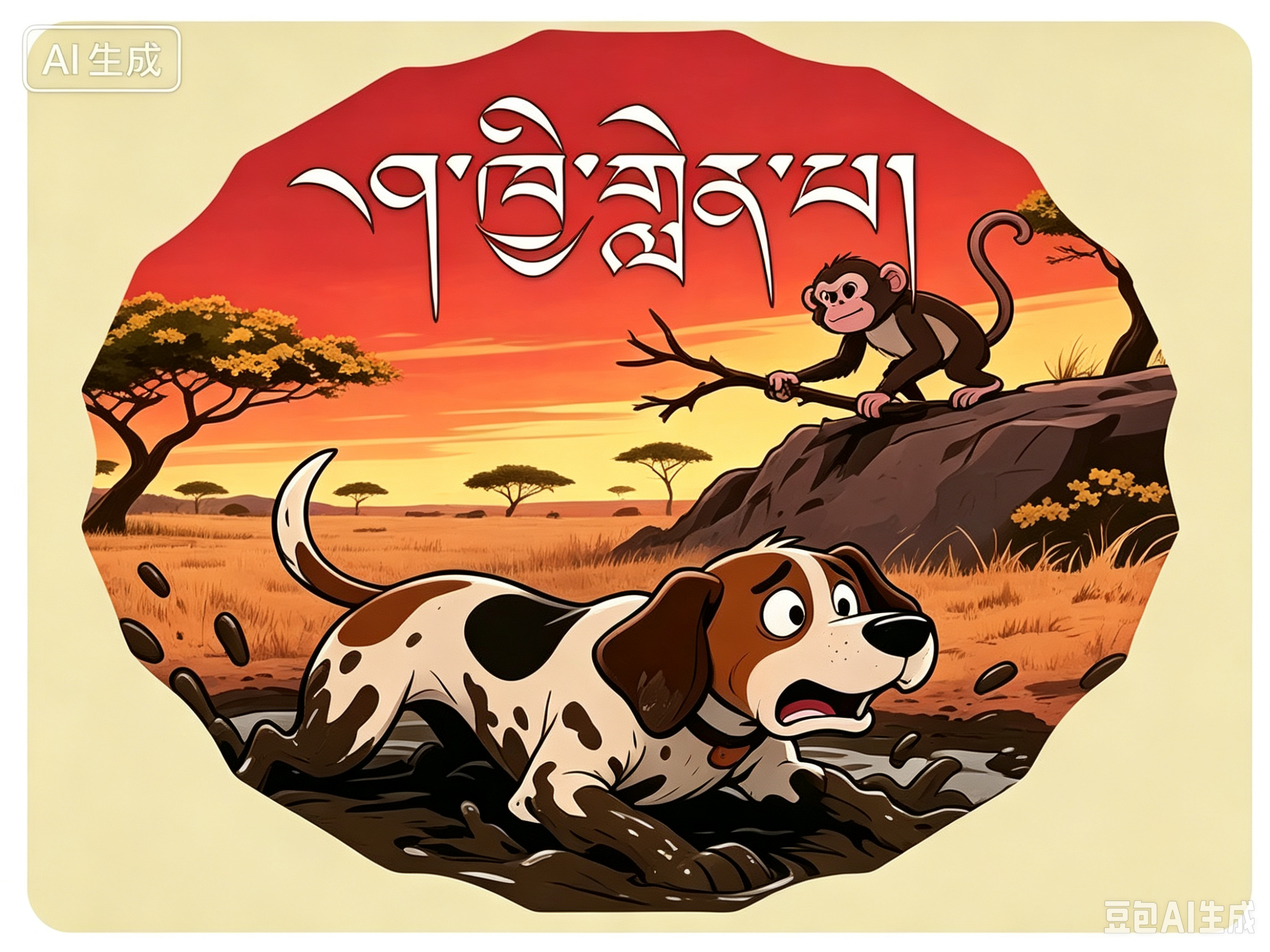 ན་ཆུང་བྱིས་པའི་དགའ་ཚལ།  བྱིས་སྒྲུང༼ཤ་ཁྱི་གླེན་པ༽།